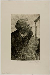 Portrett av Francois Claudius Ravachol av Charles Maurin