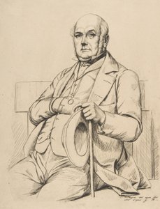 Casimir le Conte, etter Boulanger, 1856. av Charles Meryon
