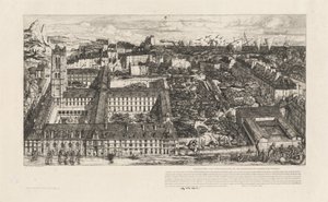 Collège Henri IV, Paris, eller Lycée Napoléon (Henry IV College eller Napoleon School, Paris) av Charles Meryon