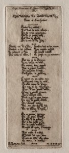 Etchings of Paris: Dedikasjon til Reynier Nooms, kalt Zeeman, 1854. av Charles Meryon