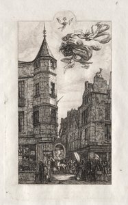 Etsninger av Paris: Turret, rue de l