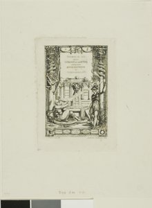 Forsiden av katalogen over Thomas De Leus verk av Charles Meryon