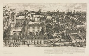 Henry IV College, 1863-1864. av Charles Meryon