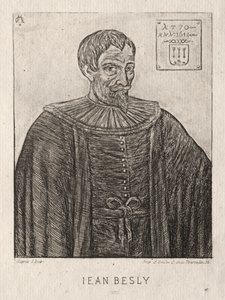 Jean Besly av Charles Meryon