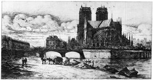 LAbside, c1841-1868 1924 av Charles Meryon