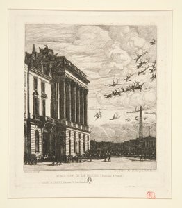 Le Ministre de la Marine (Sjøforsvarsdepartementet) av Charles Meryon
