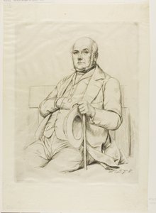Portrett av Casimir the Tale av Charles Meryon
