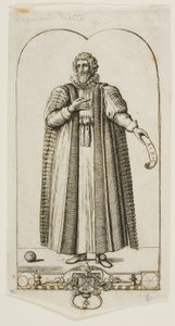 Portrett av François Viete av Charles Meryon