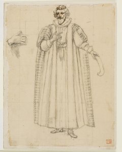 Portrett av François Viete av Charles Meryon