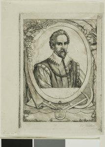 Portrett av René de Laudonnière Sablais (de Burdigale) av Charles Meryon