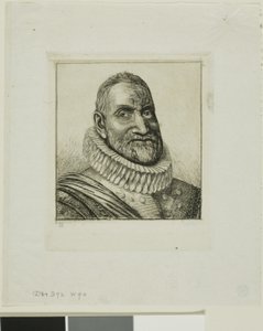 Portrett av Th. Agrippa d#39;Aubigné av Charles Meryon