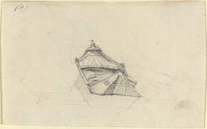 Seinebåt for "Le Pont-au-Change" av Charles Meryon