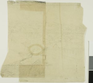 Studie for San Francisco, midtre venstre seksjon av Charles Meryon