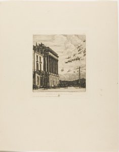 Admiralitetet, Paris av Charles Meryon