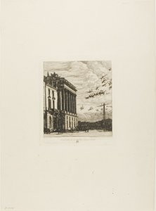 Admiralitetet, Paris av Charles Meryon