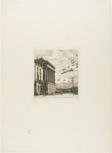 Admiralitetet, Paris av Charles Meryon