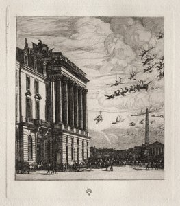Admiralitetet, Paris av Charles Meryon