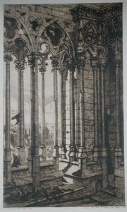 Galleriet Notre-Dame, Paris av Charles Meryon