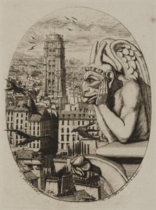 Gargoylen av Charles Meryon