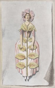Desiccated Periwinkle, fra Les Fleurs Animées, 1847., 1847.