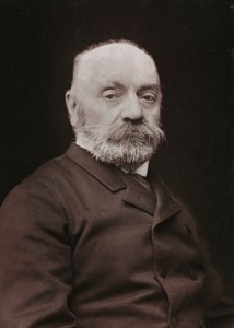 Kunstnerisk og biografisk album, 6. årgang, Salong 1885; portrett av den franske maleren Boulanger Gustave Rodolphe (1824-1888)