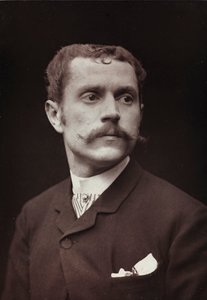 Kunstnerisk og biografisk album, 6. årgang, Salong 1885; portrett av kunstneren Louis Fernandez Pelez De Cordova