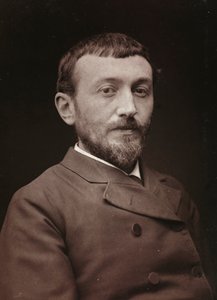Kunstnerisk og biografisk album, 6. årgang, Salong 1885; portrett av maleren Alfred Henry Bramtot