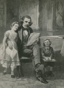 Nathaniel Hawthorne leser for barna sine av Charles Mills Sheldon