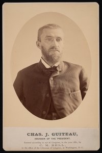 Portrett av Charles Julius Guiteau 1841-1882, 4. juli 1881.