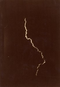 [Spiral of Lightning in a Thunderstorm], 12. mai 1886. av Charles Moussette