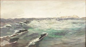Niser som jager makrell av Charles Napier Hemy