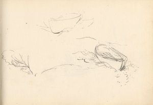 Skissebok (olje og blyant på papir) av Charles Napier Hemy