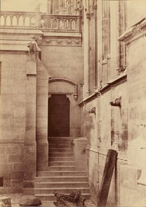 [Inngang til sakristiet, Notre-Dame, Paris] av Charles Nègre