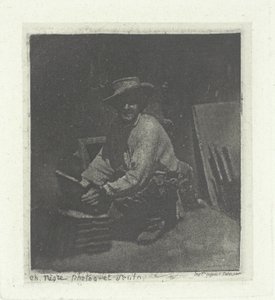 Knelende murer av Charles Nègre