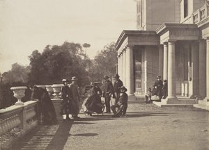 [Lord Brougham og hans familie, Cannes], 1862. av Charles Nègre