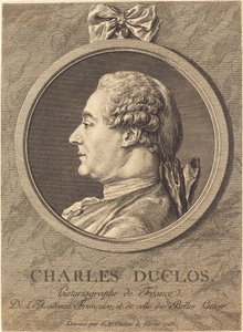 Charles Duclos av Charles Nicolas Cochin II