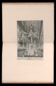 Begravelse av Marie Thérèse fra Spania, Dauphine av Frankrike, i kirken Notre Dame, Paris