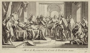 Raymond VI, grev av Toulouse, døde