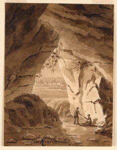 I en hule av Charles Nicolas Ransonnette