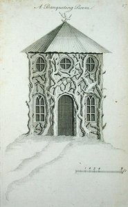 Et bankettrom, fra 