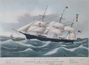 Amerikansk klipperskip 