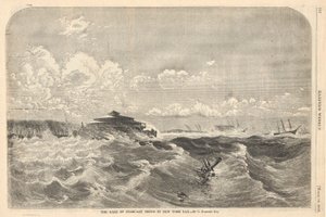 Gale of the February 10 i New York Bay av Charles Parsons