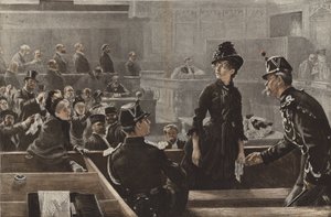 Frikjent, en scene i Paris-domstolene