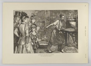 Glødeovn ved Tower Hill, fra The Graphic, 1895