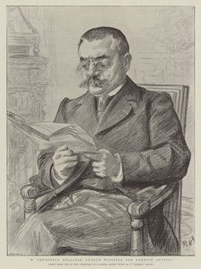 M Theophile Delcasse, Frankrikes utenriksminister