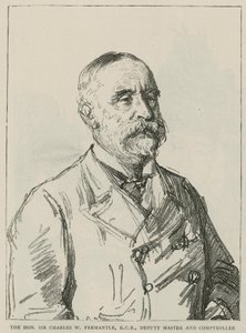 Den ærede Sir Charles W Freemantle, KCB, nestleder og kontrollør av Royal Mint