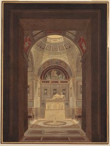 Gravkammer av Charles Percier