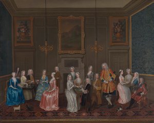 Tea Party på Lord Harrington's House, St. James's
