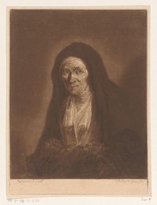 Portrett av en ukjent gammel kvinne