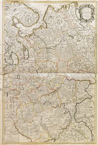 Kart over Muscovy av Charles Price